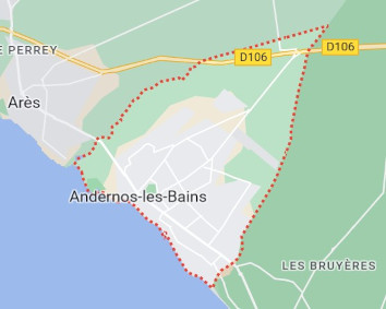 Aperçu Andernos-les-Bains Plan Andernos-les-Bains