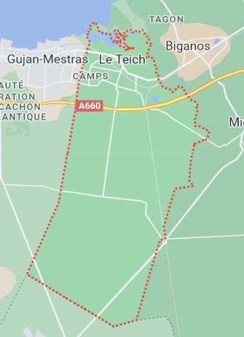 Aperçu Le Teich Plan Le Teich
